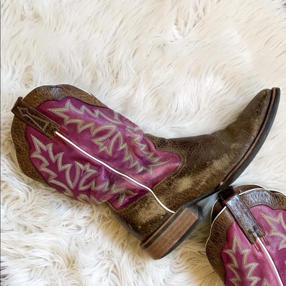 SOLD Men’s Leather Ariat Boots - Picture 3 of 6